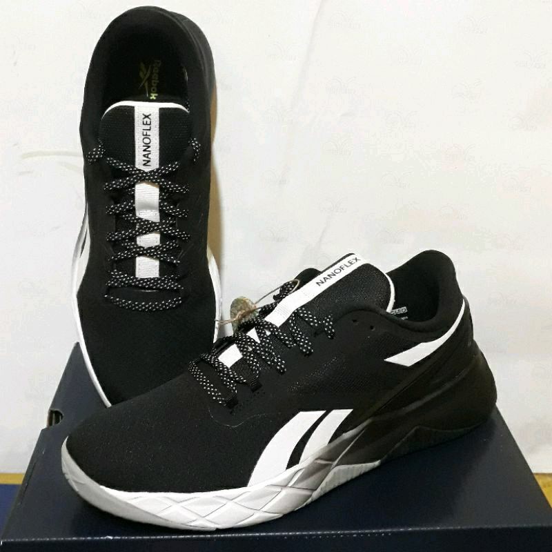 Sepatu Training Pria Reebok NanoFlex TR Original BNIB - Black