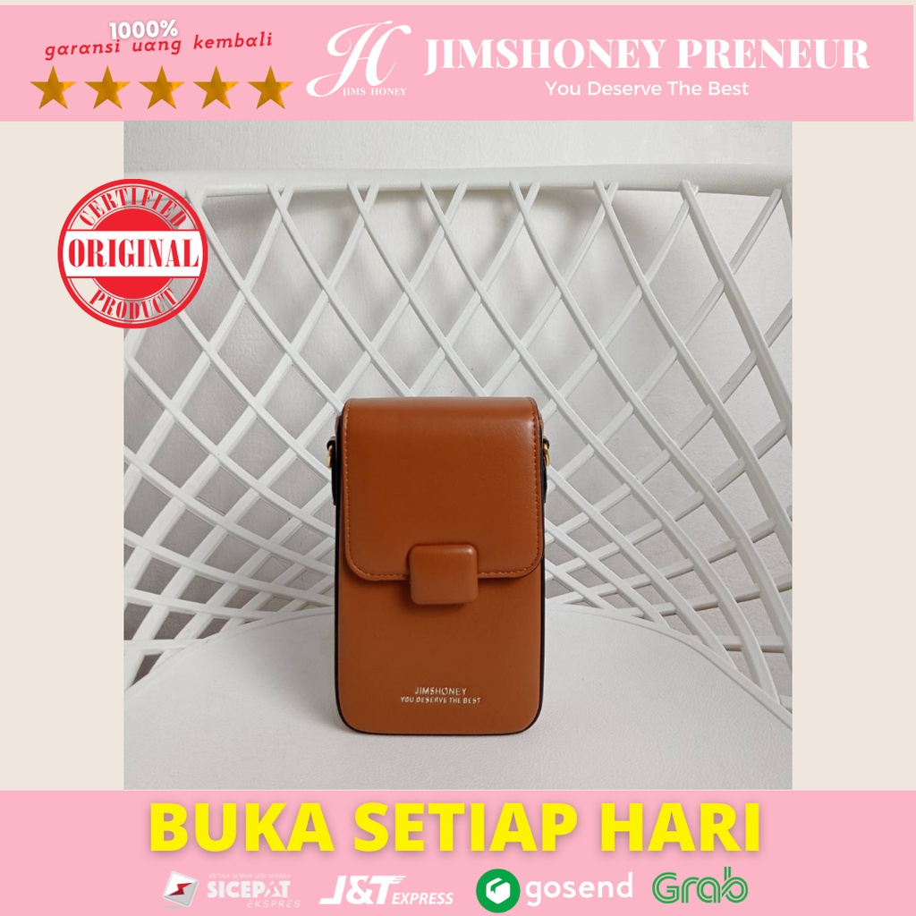 Tas Selempang HP Mini Jims Honey  ELEANOR Bag Tas Wanita Sling Bag Import Original