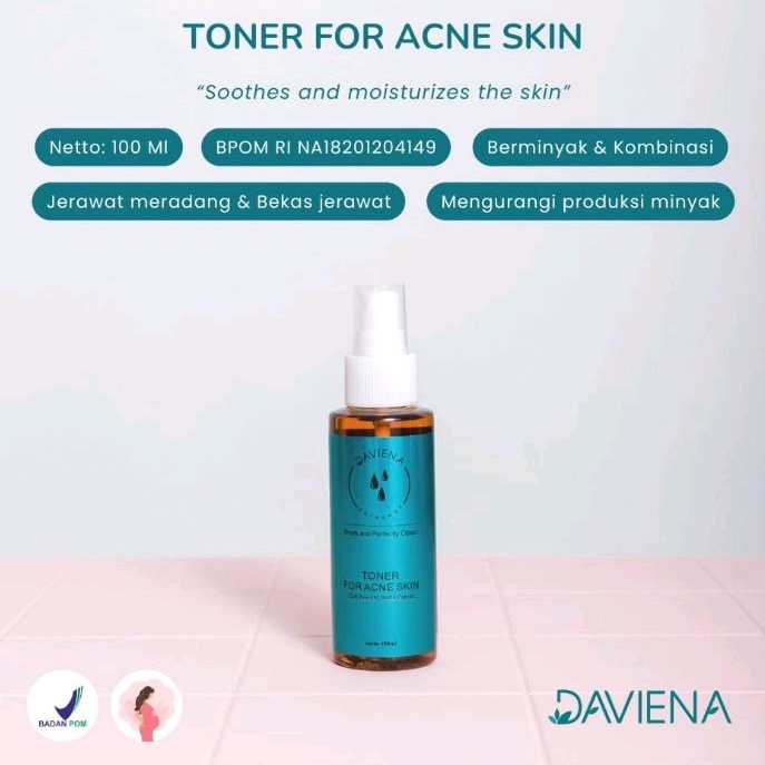 TONER FOR ACNE SKIN DAVIENA SKIN CARE | DAVIENA SKIN CARE TONER ORIGINAL