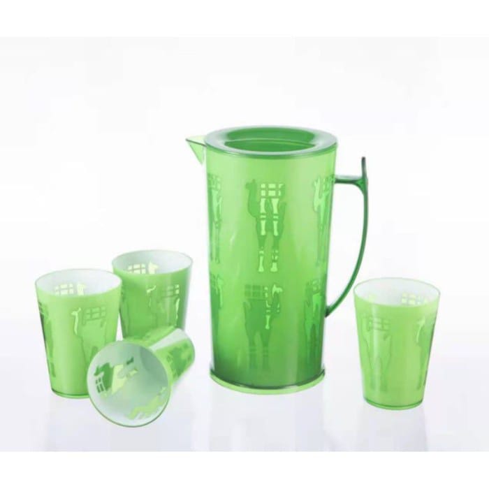 TEKO UNTA GELAS TEKO UNTA 5IN1 TEKO AIR PITCHER SET TEKO BERANAK 2.3 LITER FBL