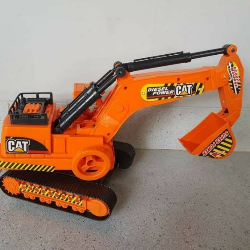 MAINAN MOBIL TRUK ESKAVATOR BESAR (MESIN)-MAINAN MOBIL ESCAVATOR DENGAN MESIN FRICTION YANG DIMAINKA