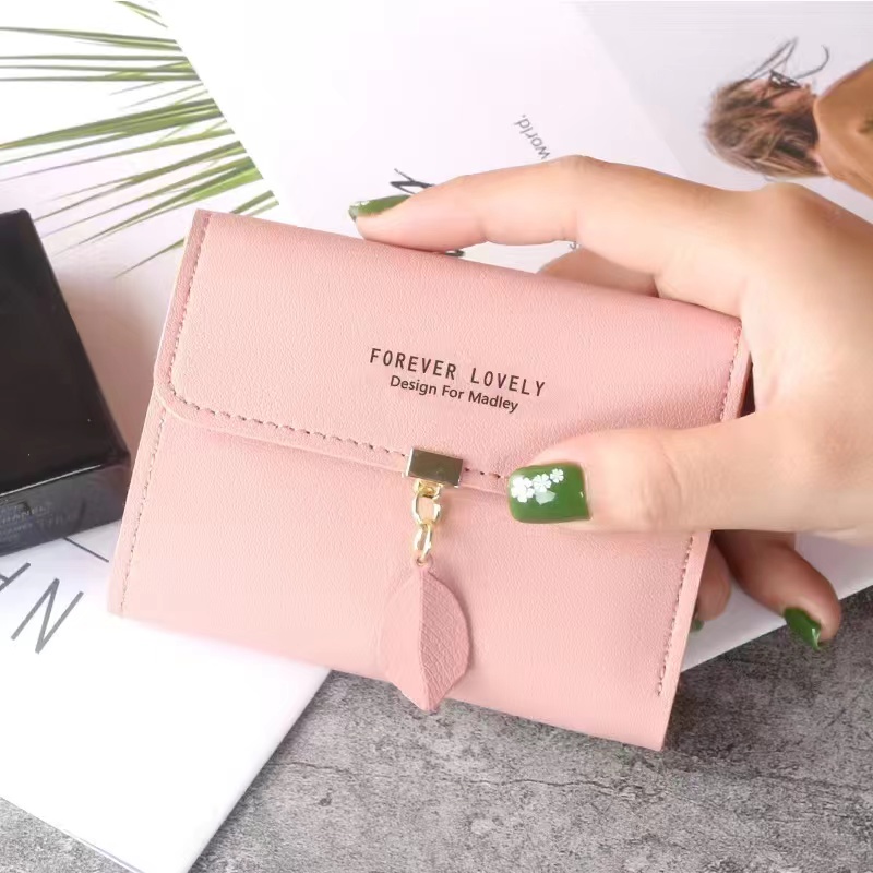 TASBLUE Dompet Wanita Dompet Lipat Mini Wanita Fashion Dompet Wanita A18 PU Bahan Kulit Mini Fashion Impor Dompet Wanita Impor Dompet Lipat Wanita Impor Dompet Lipat Wanita Mini