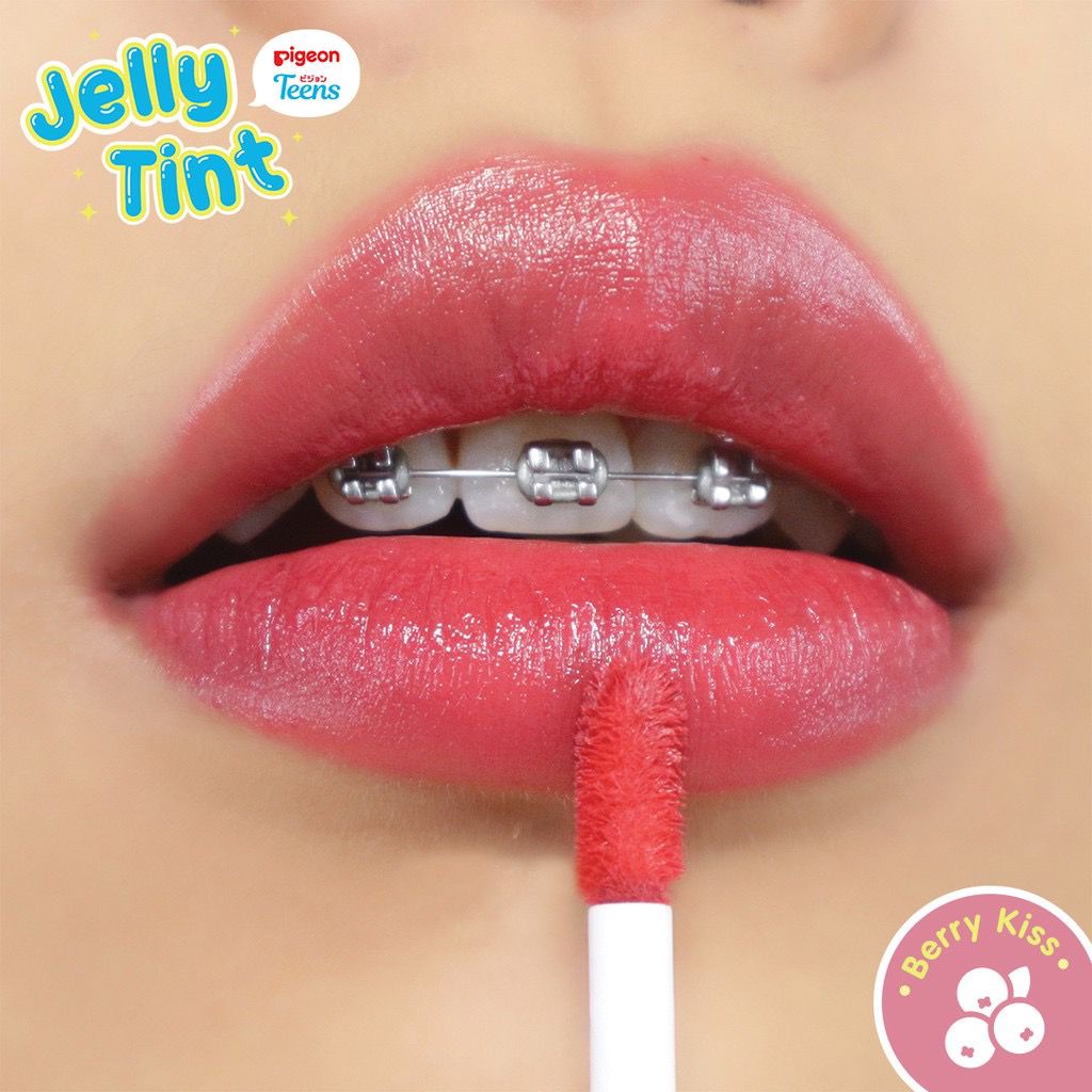 PIGEON Teens Jelly Tint Fruits Series | Lip Tint | Lip and Cheek - JELLY TINT FRUITS SERIES BPOM