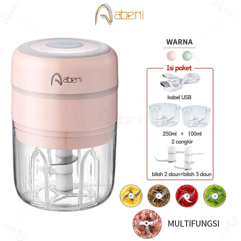 [spin1] Abeni blender mini /USB Multifungsi Blender Bumbu Dapur Praktis blender portable Food Choppe