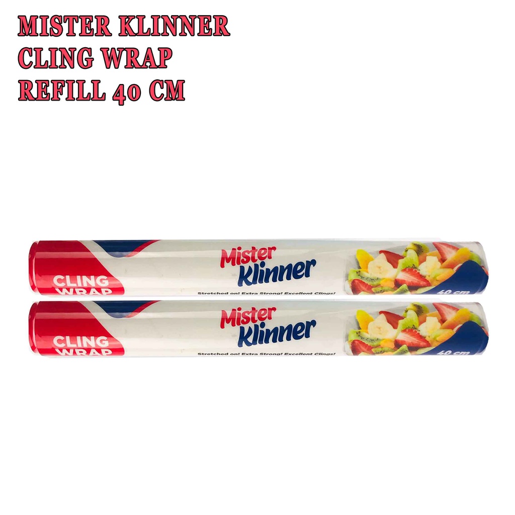 Plastik Wrap* Mister Klinner* Cling Wrap Refill* UK.30X40CM