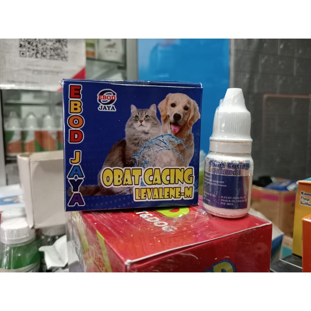 Obat Cacing Kucing, Obat Cacing Anjing, Obat Cacing Kucing dan Anjing Ebod Jaya