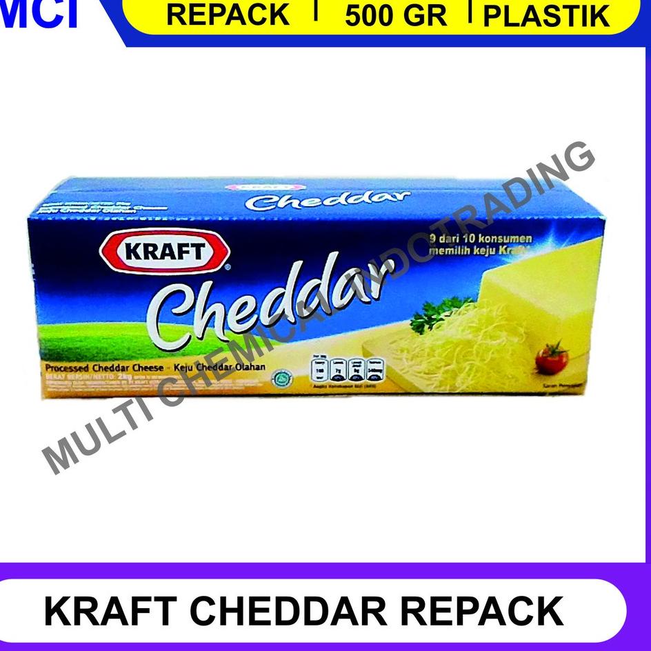 

℮ KEJU KRAFT CHEDDAR - REPACK 500 GR ☝