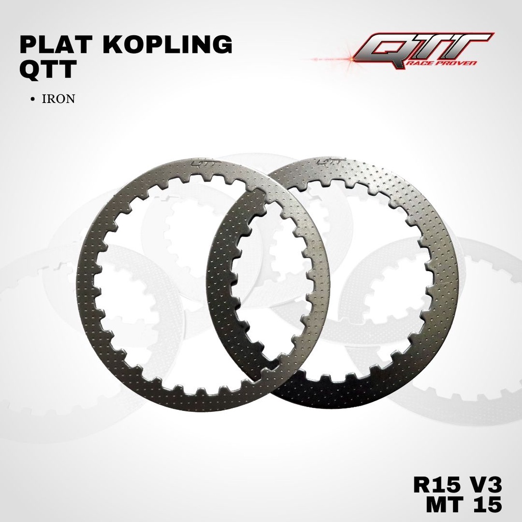 Plat kopling QTT R15 V3 MT15 BYSON IRON