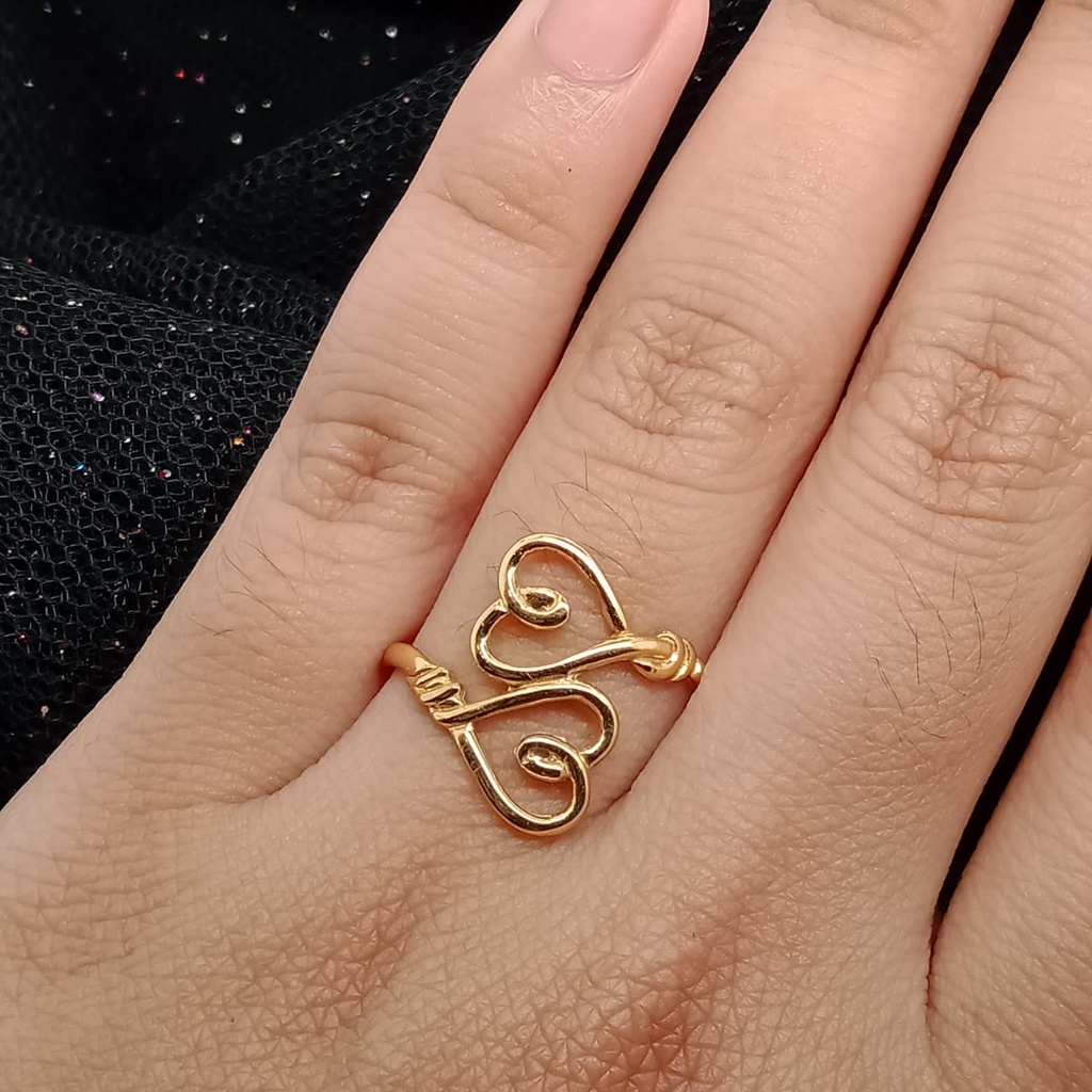 Cincin Emas 17K - 1.65 Gr Kadar 750 - 4397