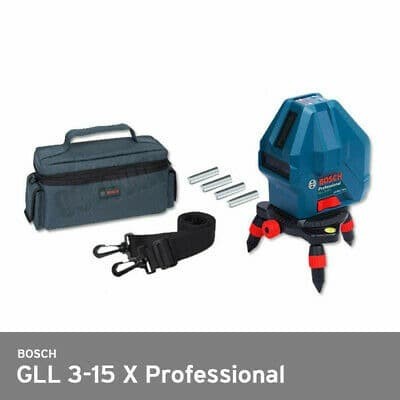 Laser Level / Cross Level BOSCH GLL 3-15 X