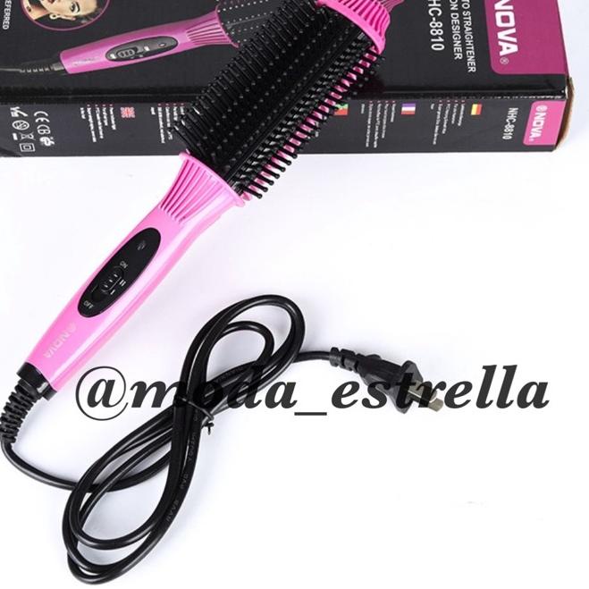 ☺ CATOK BLOWER COMB NOVA ORIGINAL / CATOK ELEKTRIK VOLUME BRUSH CATOK SISIR 2in1 / BLOWER RAMBUT NOV