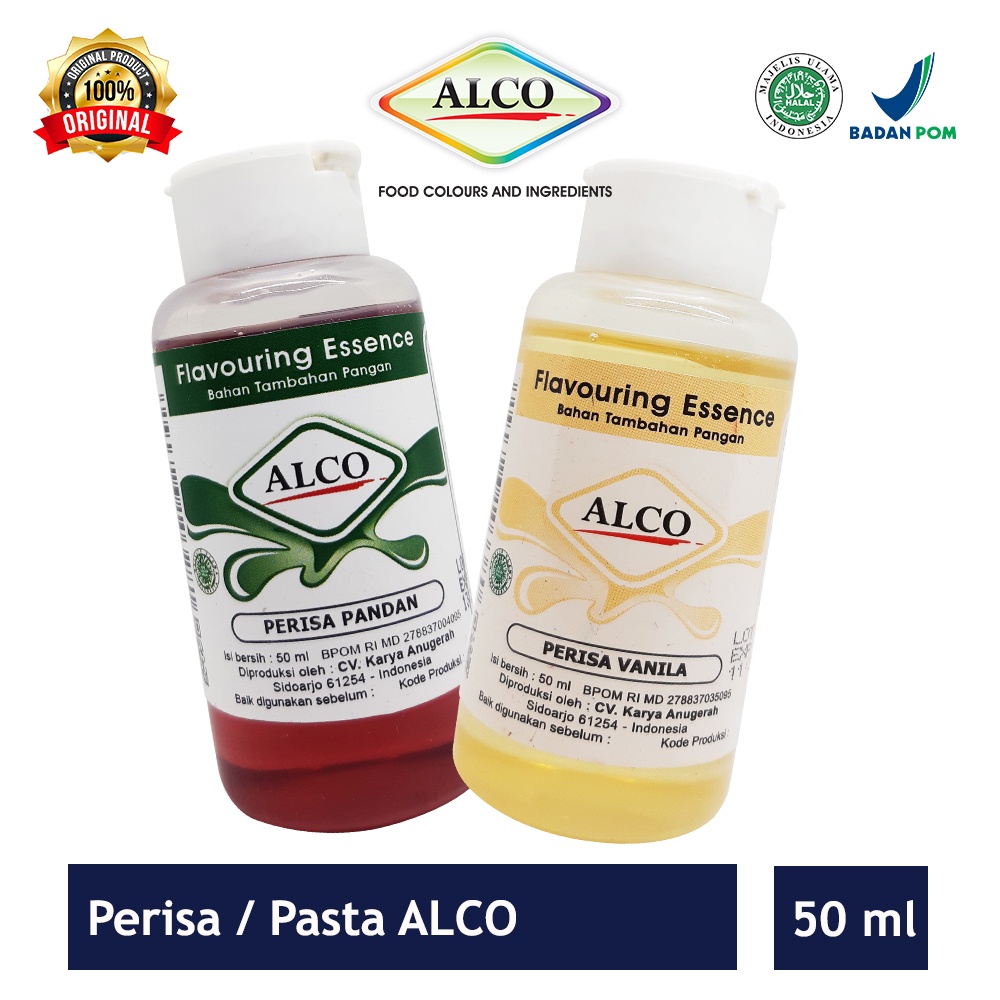 Perisa Pasta Essence Makanan Minuman ALCO 50 ml