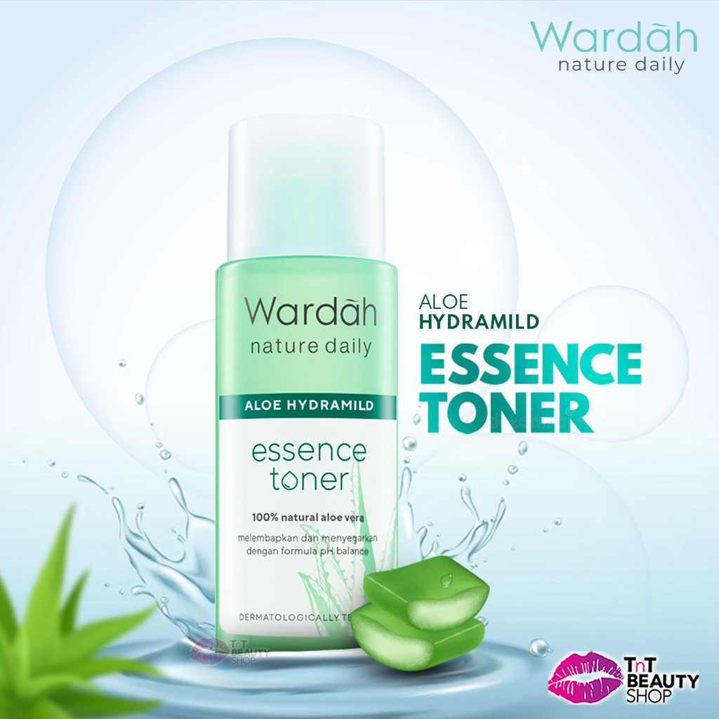 TONER WARDAH ESSENCE ALOE HYDRAMILD