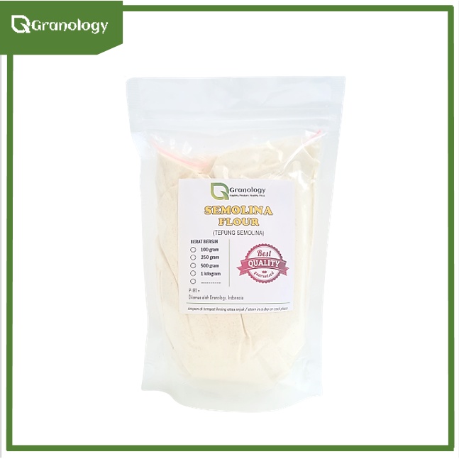 Tepung Semolina / Pasta Flour (500 gram) by Granology