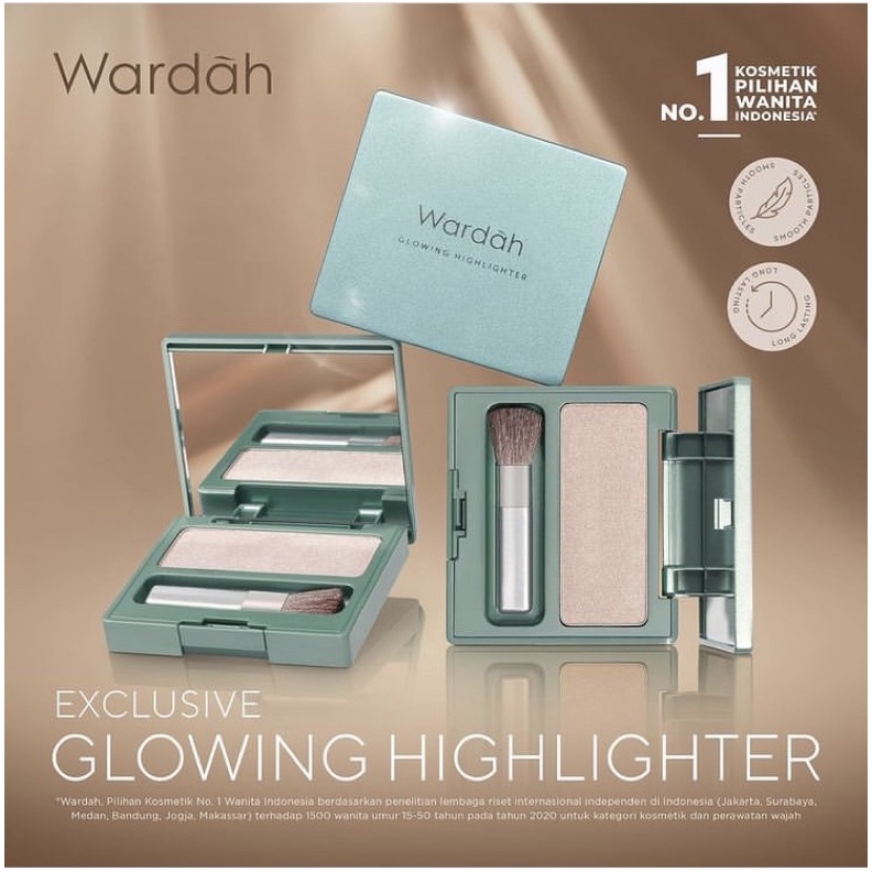 Wardah Exlusive Glowing Highlighter 6.5gr