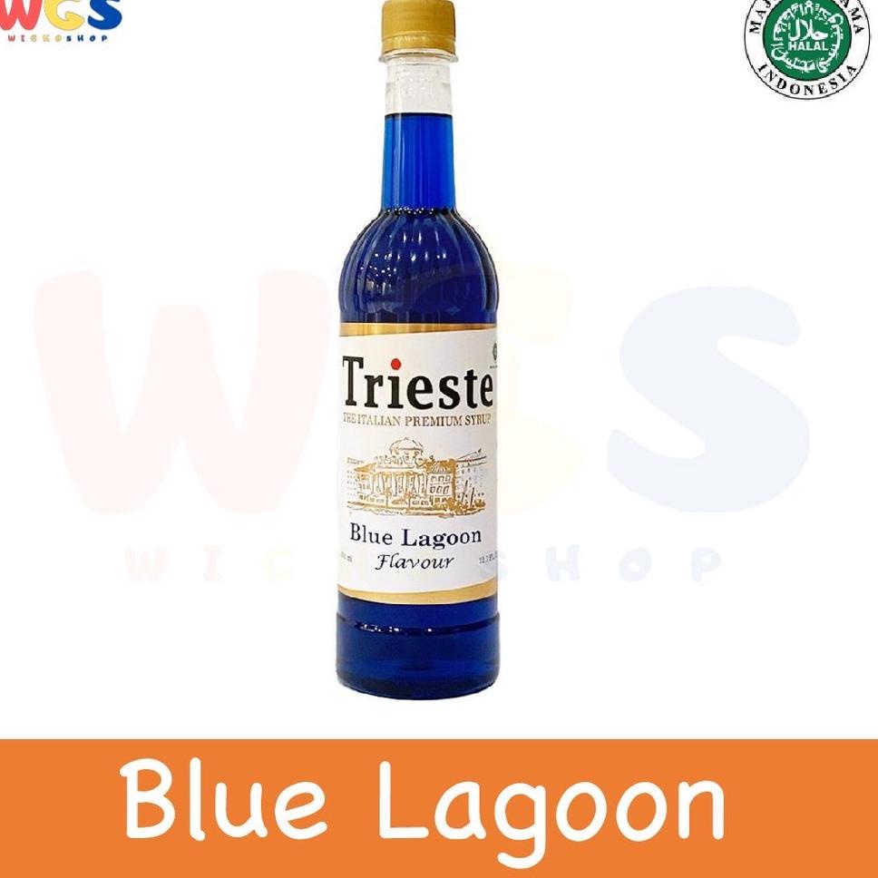 

Terbaru Trieste Syrup Premium Blue Lagoon / Blue Curacao Flavored Syrup 650ml