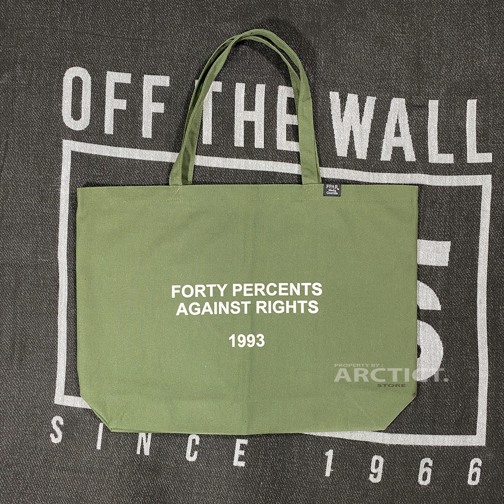 FPAR SINCE TOTE BAG - OLIVE | ORIGINAL