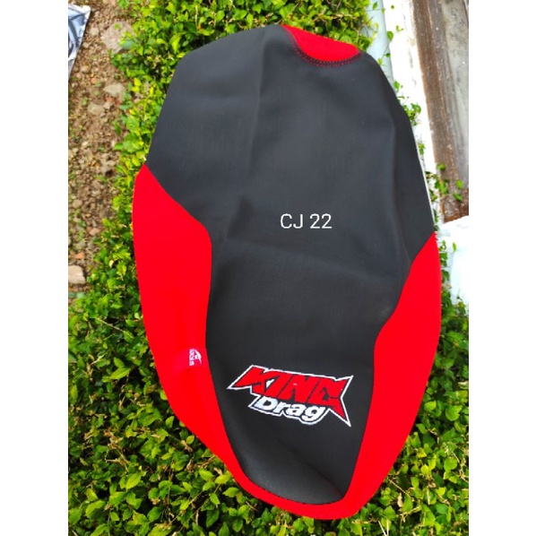 KULIT JOK MOTOR KING DRAG BORDIR JAHIT SAMPING TERBARU