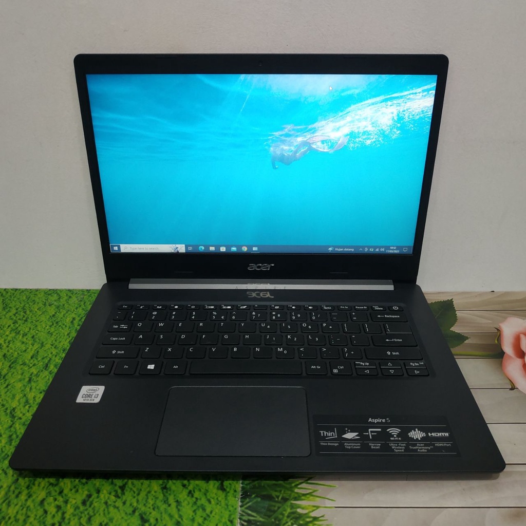 Laptop Acer Aspire 5 A514-53 Core i3 gen 10 RAM 4GB HDD 1TB Layar 14" Super Slim
