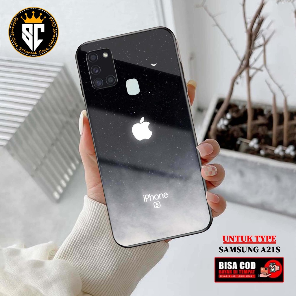 Case Samsung A21S Casing Samsung A21S Selamet Case [APEL] Case Glossy Case Aesthetic Custom Case Ani