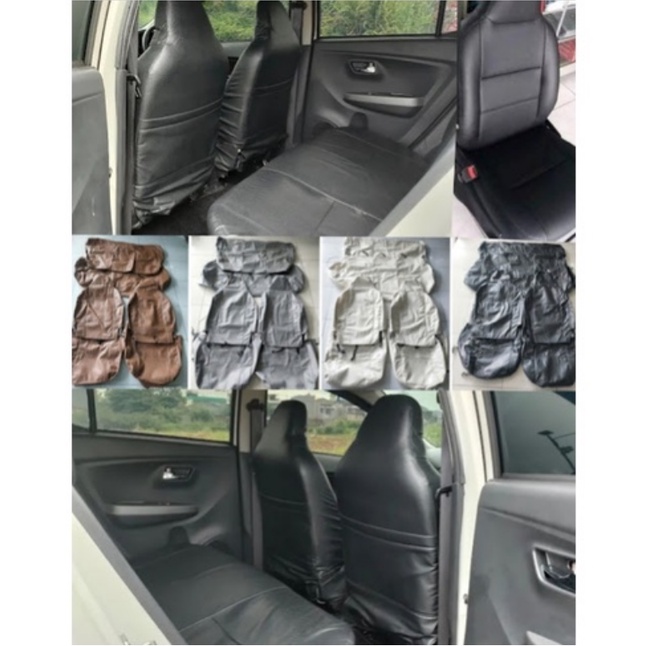 Sarung Jok Mobil Ayla Full Set/ Bungkus Jok Mobil Agya 2 Baris Depan Belakang