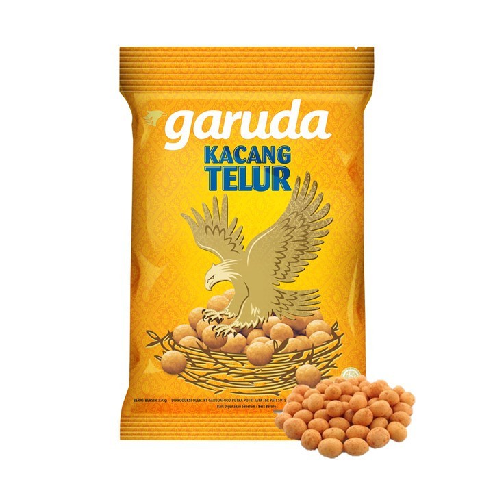 

Garuda Kacang Telur 220 gram BESAR