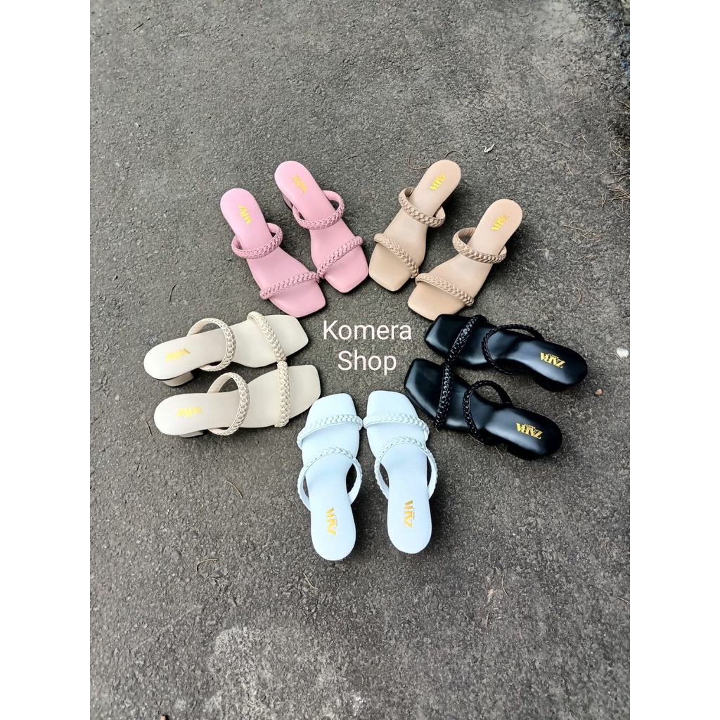 HEELS KEPANG B2 BALON PREMIUM HAK CHUNKY TERBARU