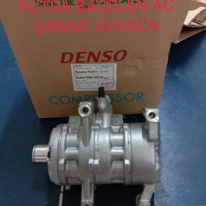 Compresor Kompresor Ac Mobil Grand Avanza Original Denso