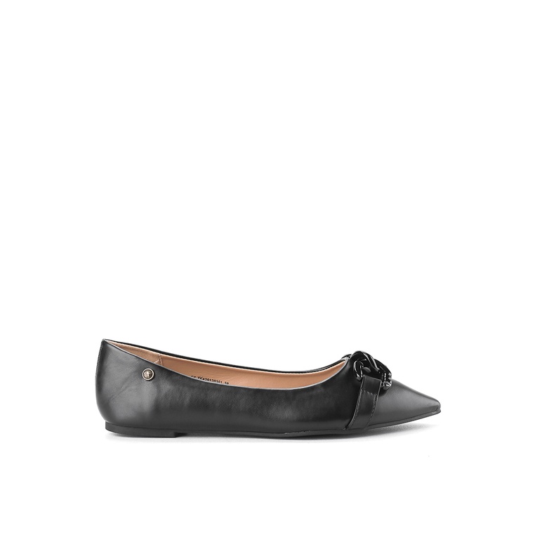 Sepatu Flat Triset Shoes Original detail embellished toe untuk kesan klasik Flatshoes Ulang Tahun Te