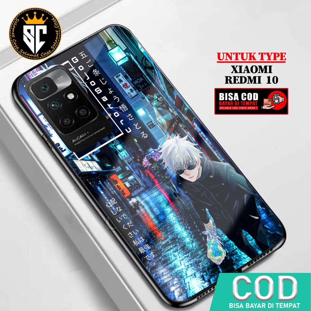 Case Xiaomi Redmi 10 Casing Xiaomi Redmi 10 Selamet Case [ANIME] Case Glossy Case Aesthetic Custom C