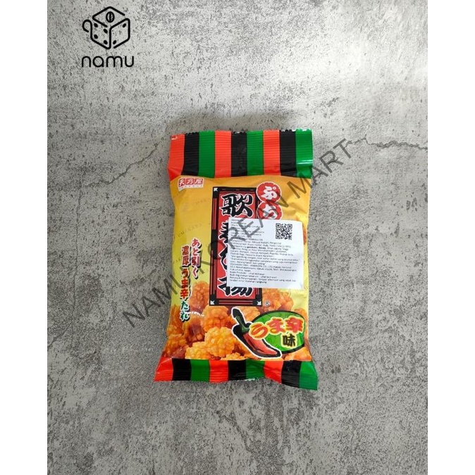

Buruan beli] Amanoya Puchi Kabuki Age Peti 62gr / Krekers Beras Merah / Cemilan Kre