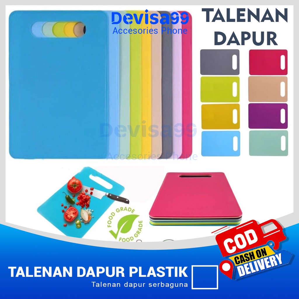 Talenan Dapur Plastik 29 X 19 CM