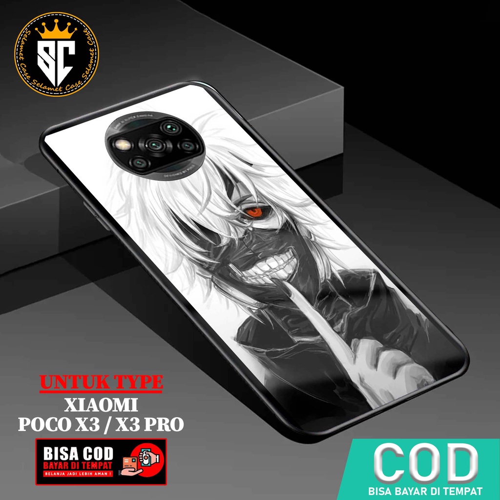 Case Xiaomi Poco X3/X3 Pro Casing Xiaomi Poco X3 Pro/X3 Selamet Case [Anime] Case Glossy Case Aesthe