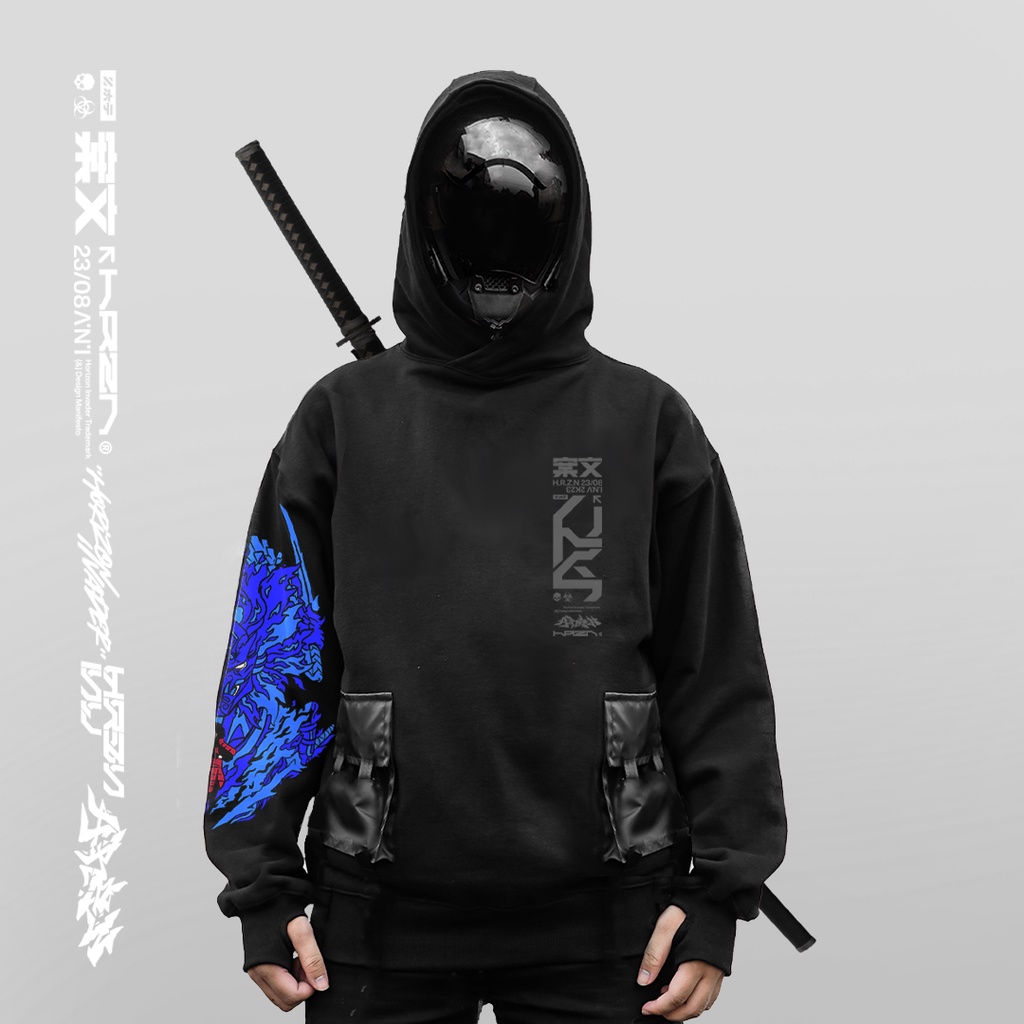 Oversize Hoodie Techwear Tactical Madara