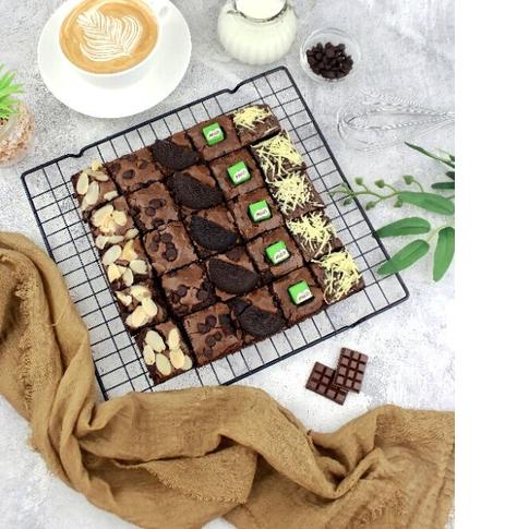 

➽ FUDGY BROWNIES SEKAT ENAK ➧