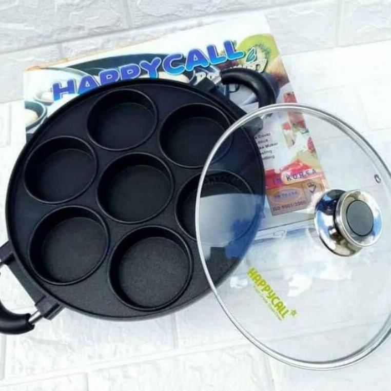 SALE TERBATAS Cetakan kue happy call 7 lubang 8 lubang kue pukis cetakan mabak mini free bubble
