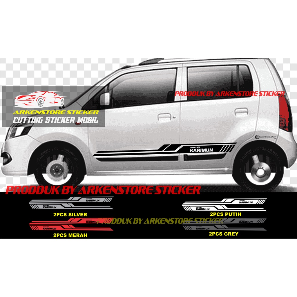 stiker sticker mobil karimun cutting sticker mobil suzuki karimun terbaru