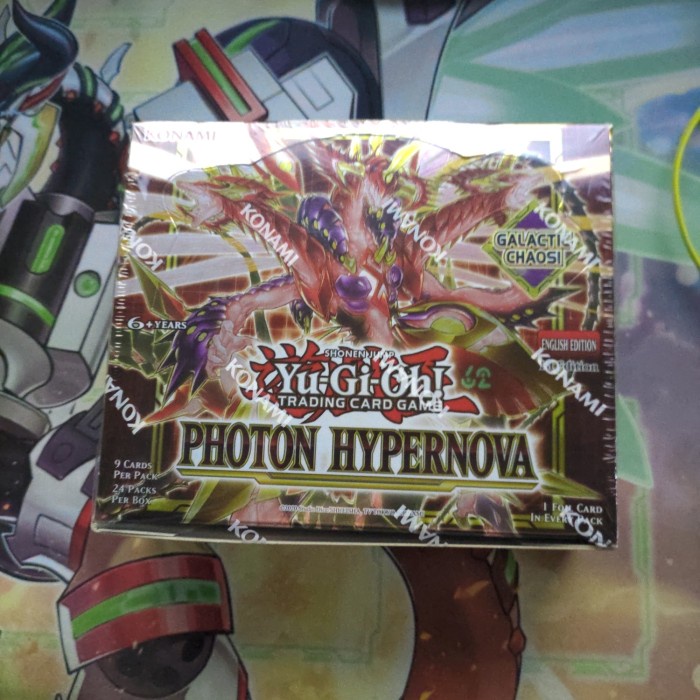 Terlaris Photon Hypernova Yugioh Sealed Booster Box
