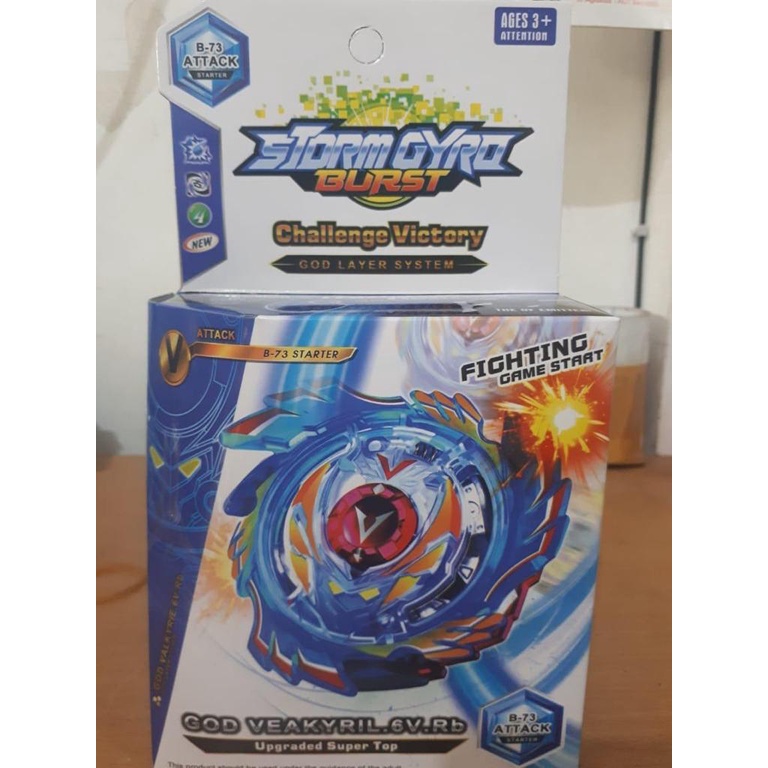 Mainan Anak Beyblade Gasing Gangsing Launcher Tornado Burst Min-116