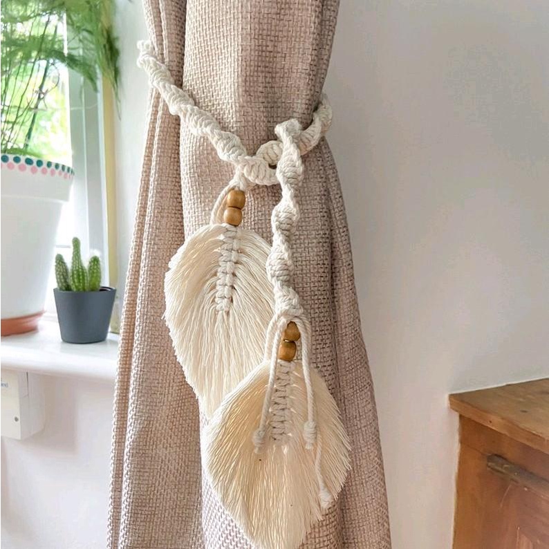 macrame ikat gorden/ dekorasi rumah/ hiasan rumah