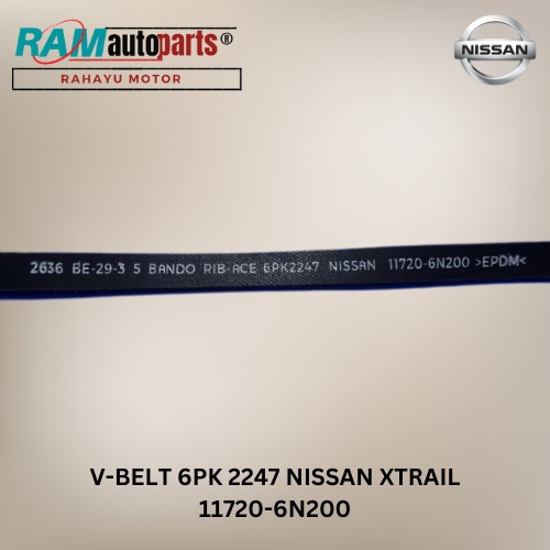 V-BELT 6PK 2247 NISSAN XTRAIL