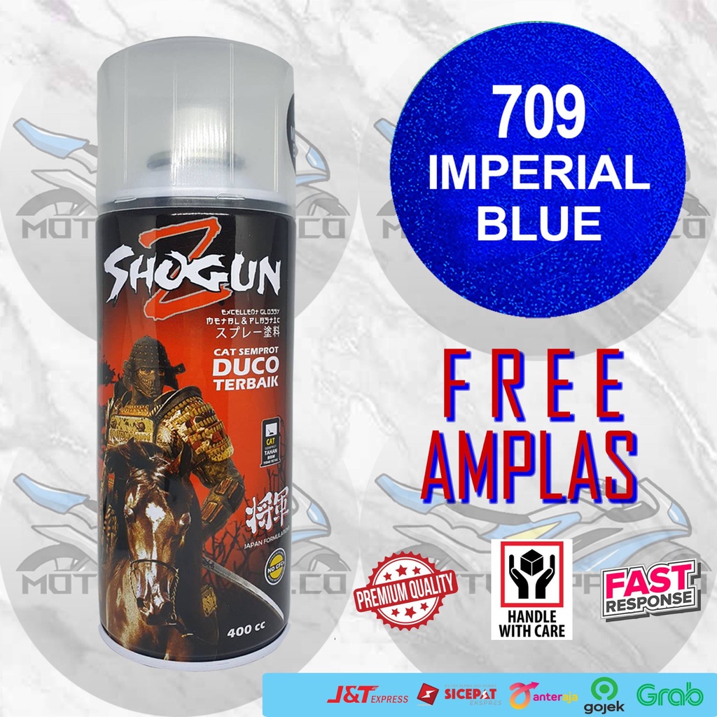 Cat Semprot Pylox Shogun Z Imperial Blue Biru Movistar 709 Pilok Pilox