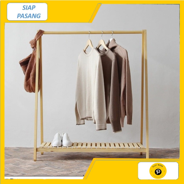 hanger Stand Hanger / Rak Gantungan Baju /Stand Hanger Jemuran serbaguana(T5G6) hanger baju bayi sta