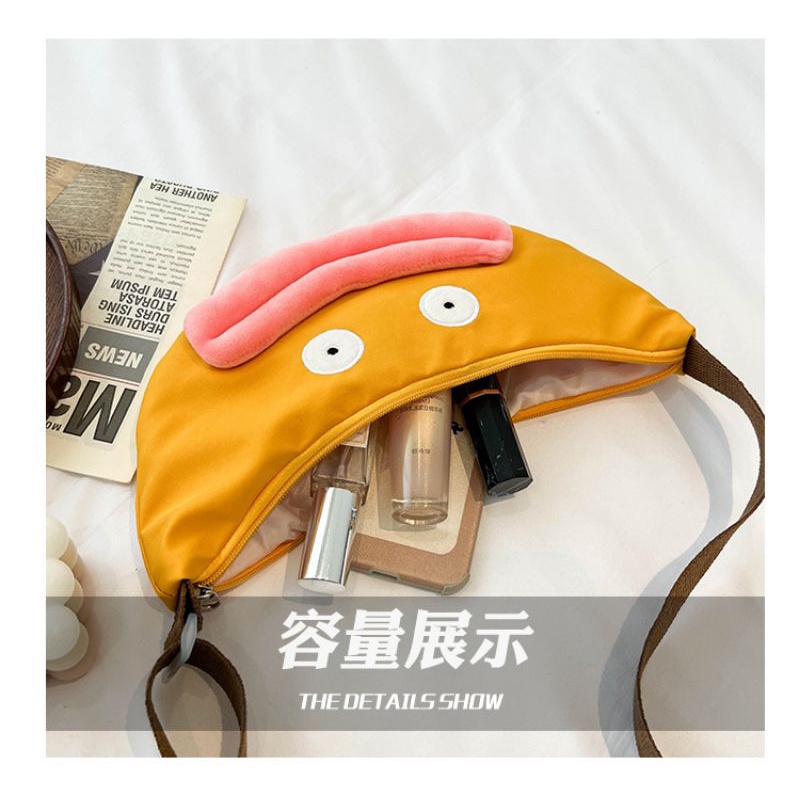 Tas Pinggang Waistbag Import desain Lucu/Tas Punggung/Buat Kado/Tas Pisang/Tas Anak/ Waistbag YangYang [READY Jakarta]