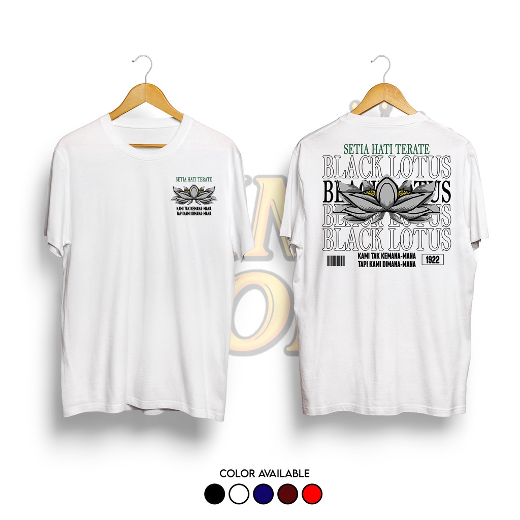 KAOS SETIA HATI TERATE KAOS PSHT RAJA TEGA TEMU ROSE TERJAL PUNKSHTER KODE ECLIPSE