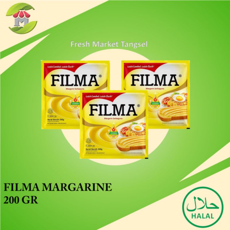 

Filma Margarine Mentega 200gr