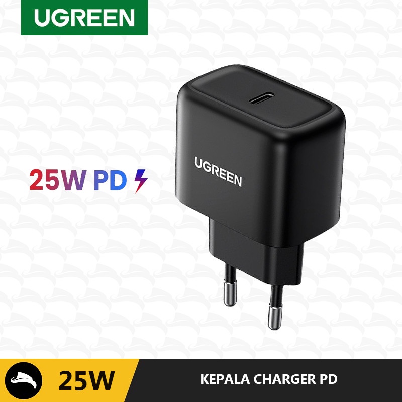 Adaptor Charger Ugreen PD Super Fast Charging 25 Watt