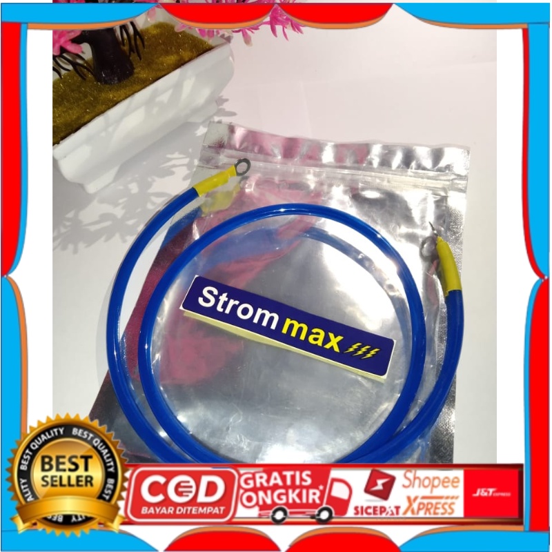 Promo Murah Kabel Stromax Original Kabel Grounding Negative Premium Kabel Flash Negative Original