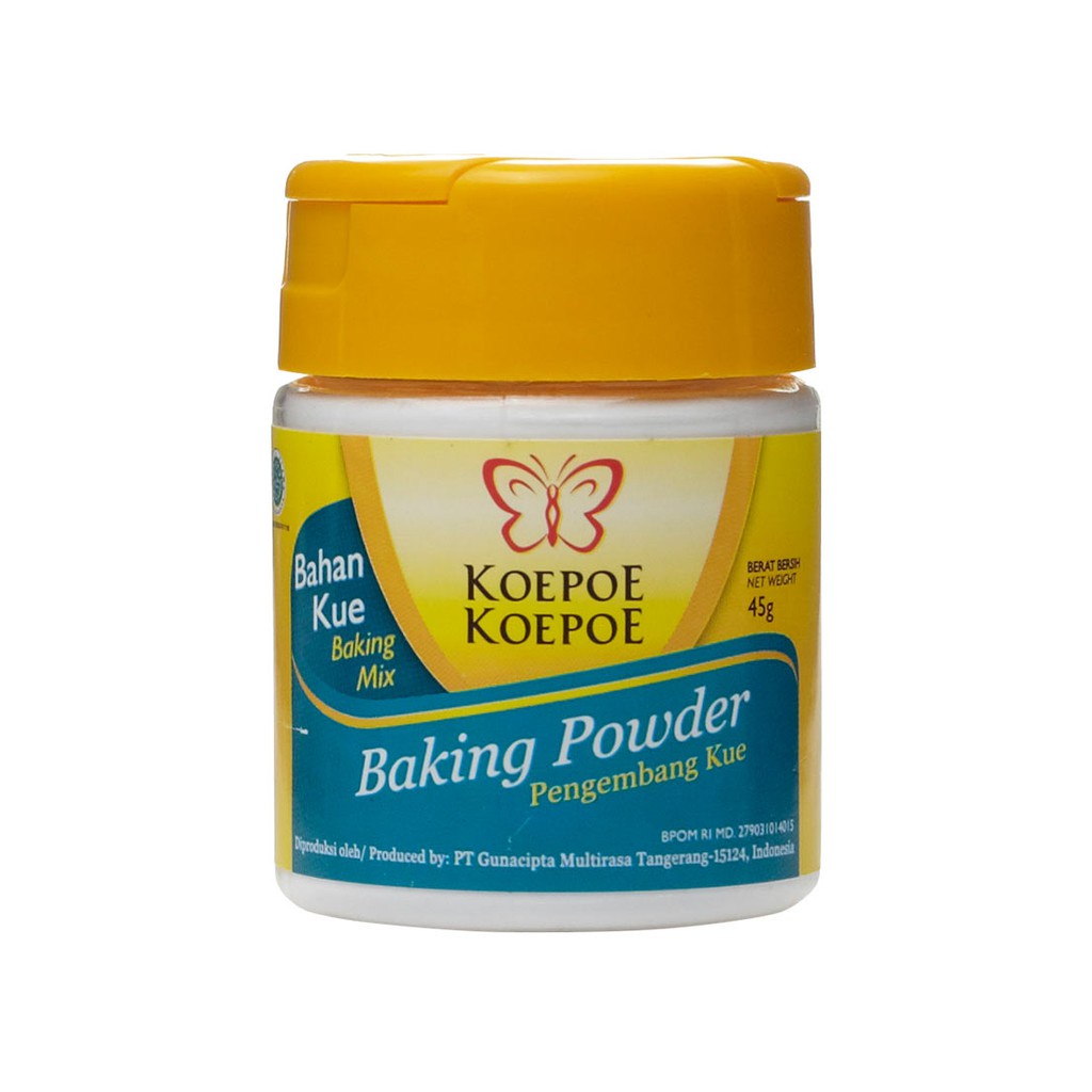 

Koepoe Koepoe Baking Powder 45 gr