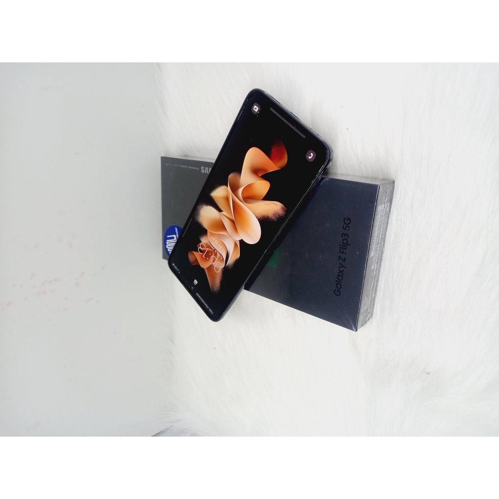 samsung z flip 3 ram8gb variasi rom256gb dan 128gb second seken bekas original resmi sein indonesia